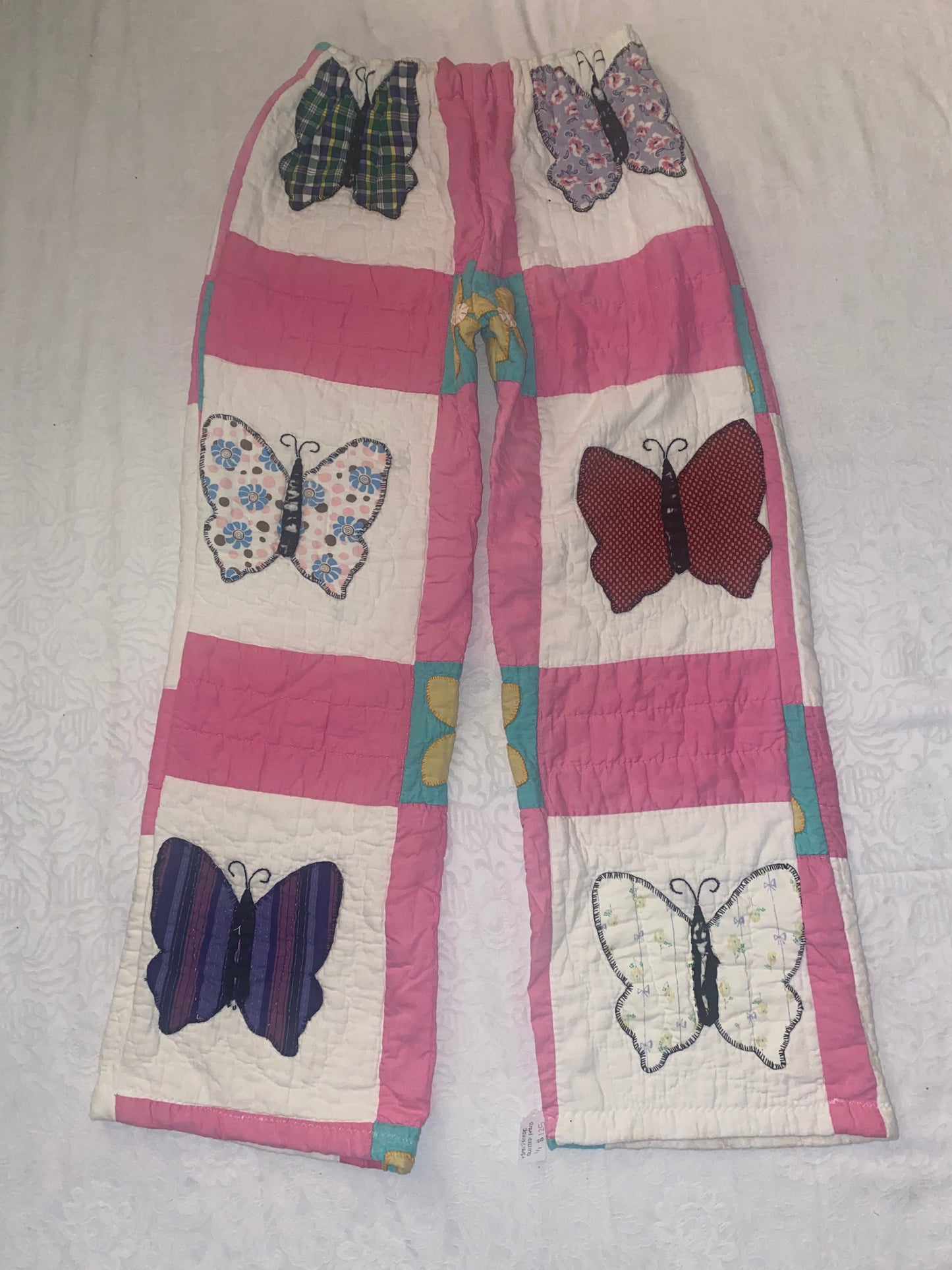 Quilted Butterfly Pants