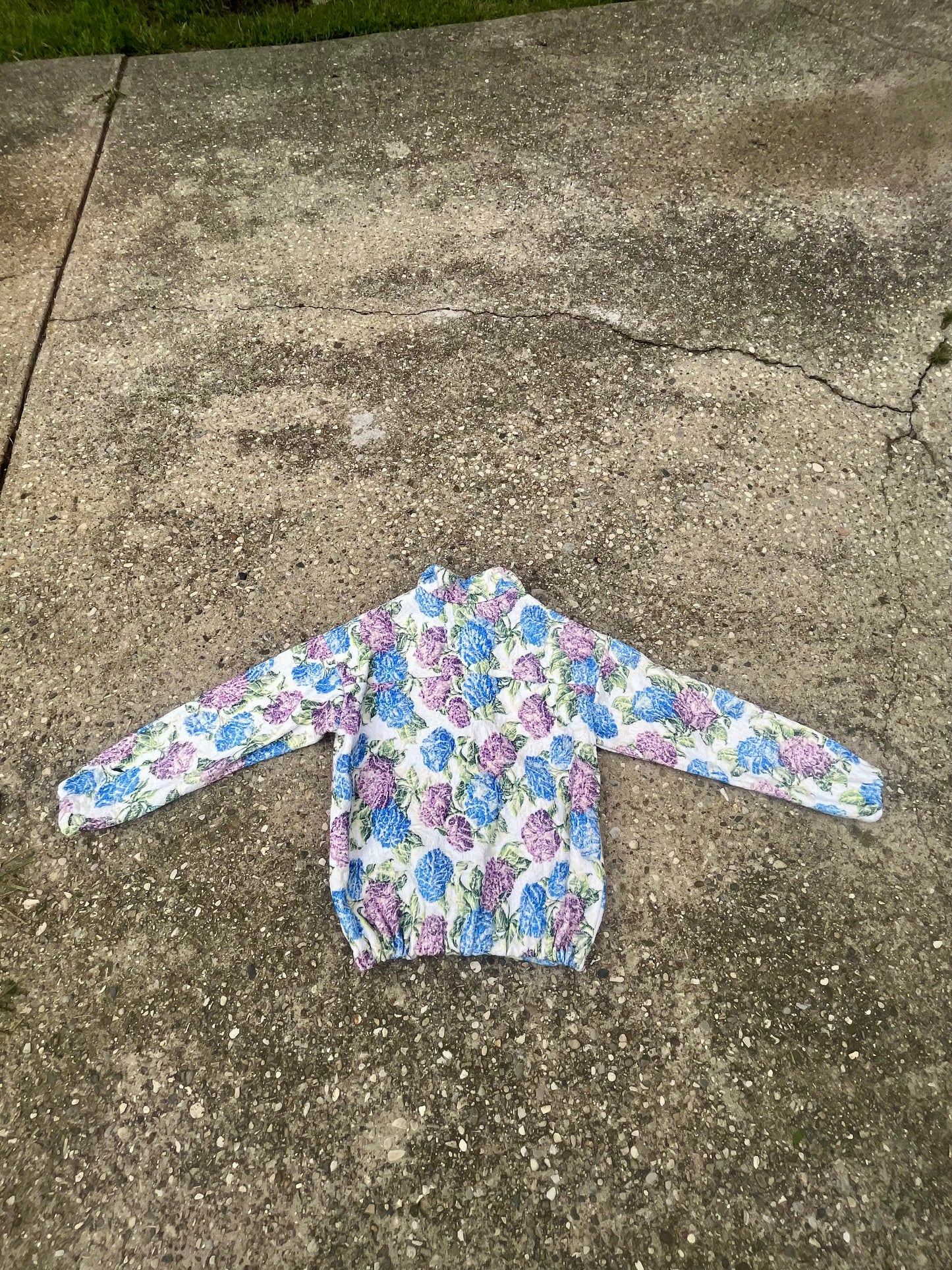 Upcycled Tapestry Zip Up
