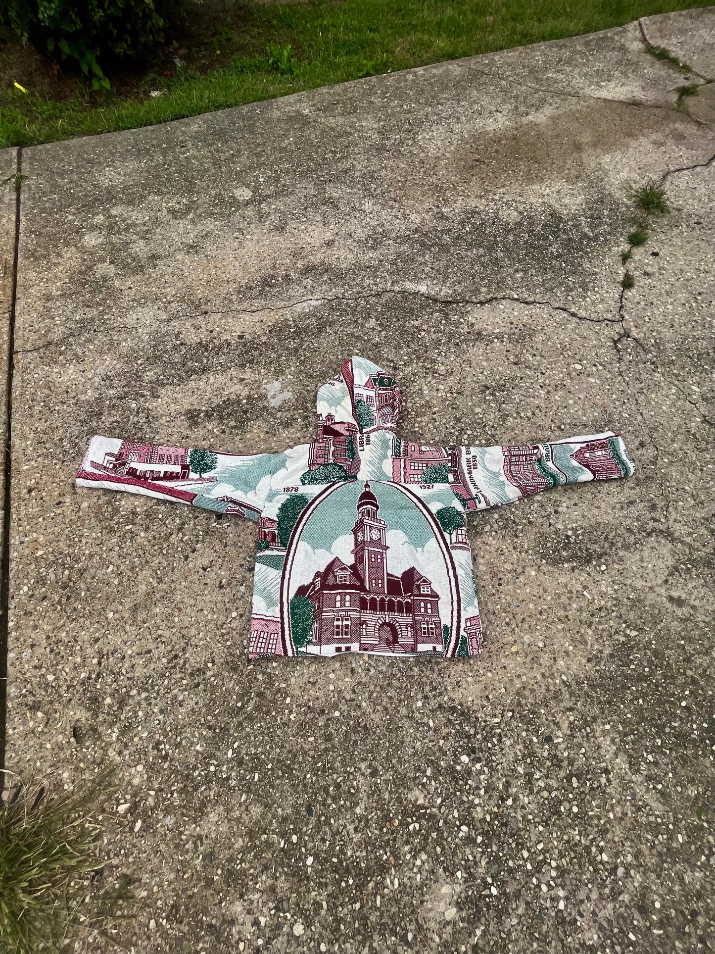 Upcycled Tapestry Hoodie