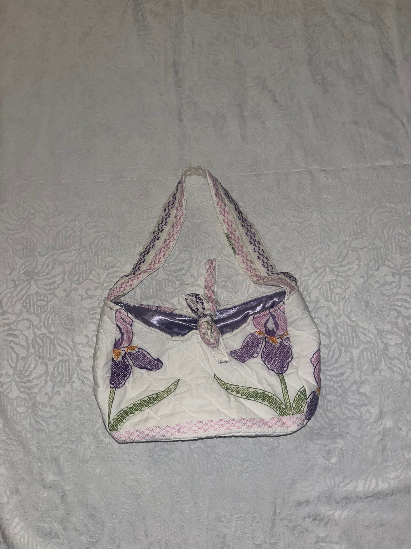 Hand-stitched Quilted Purse