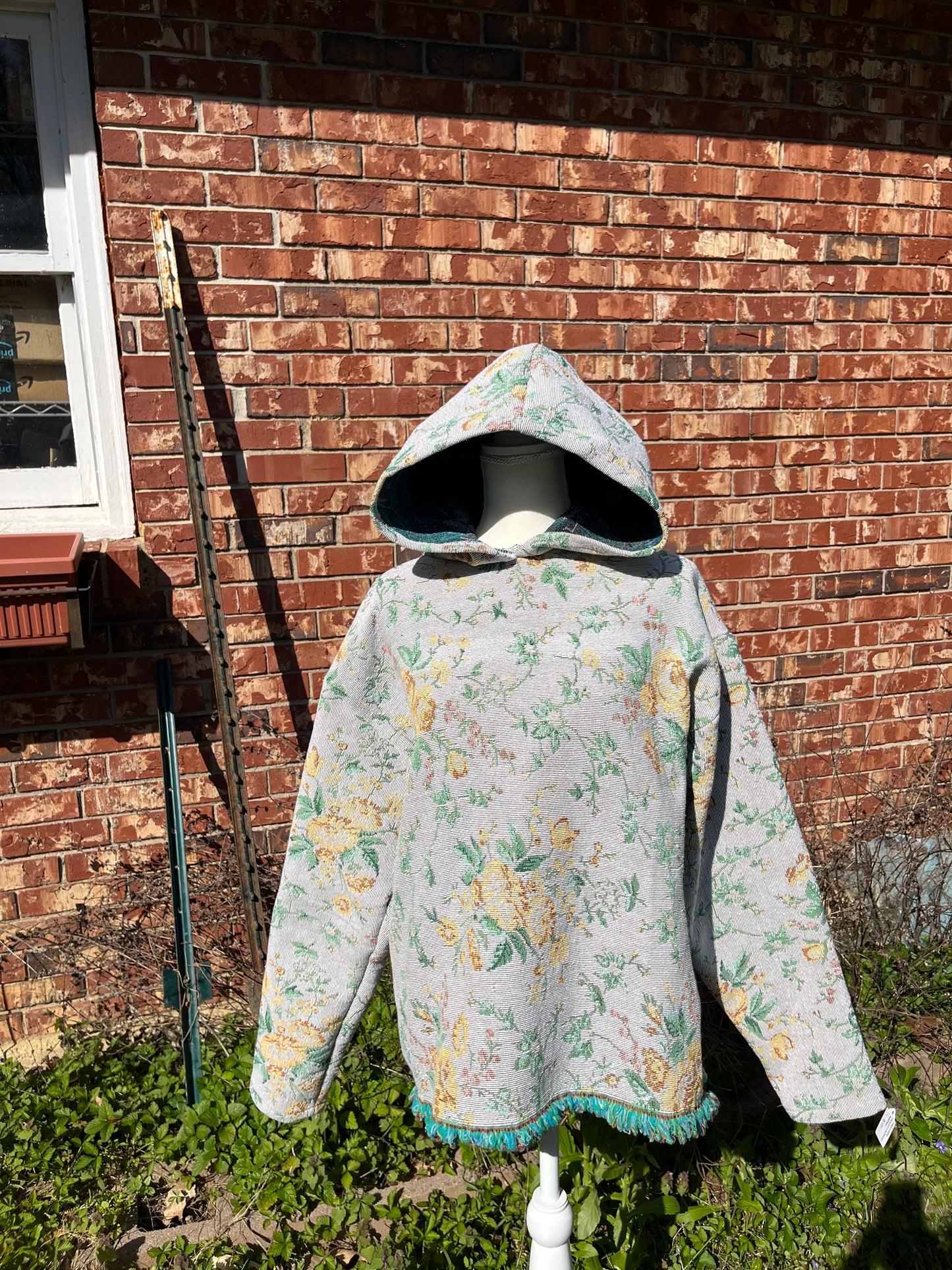 Upcycled Taprestry Hoodie