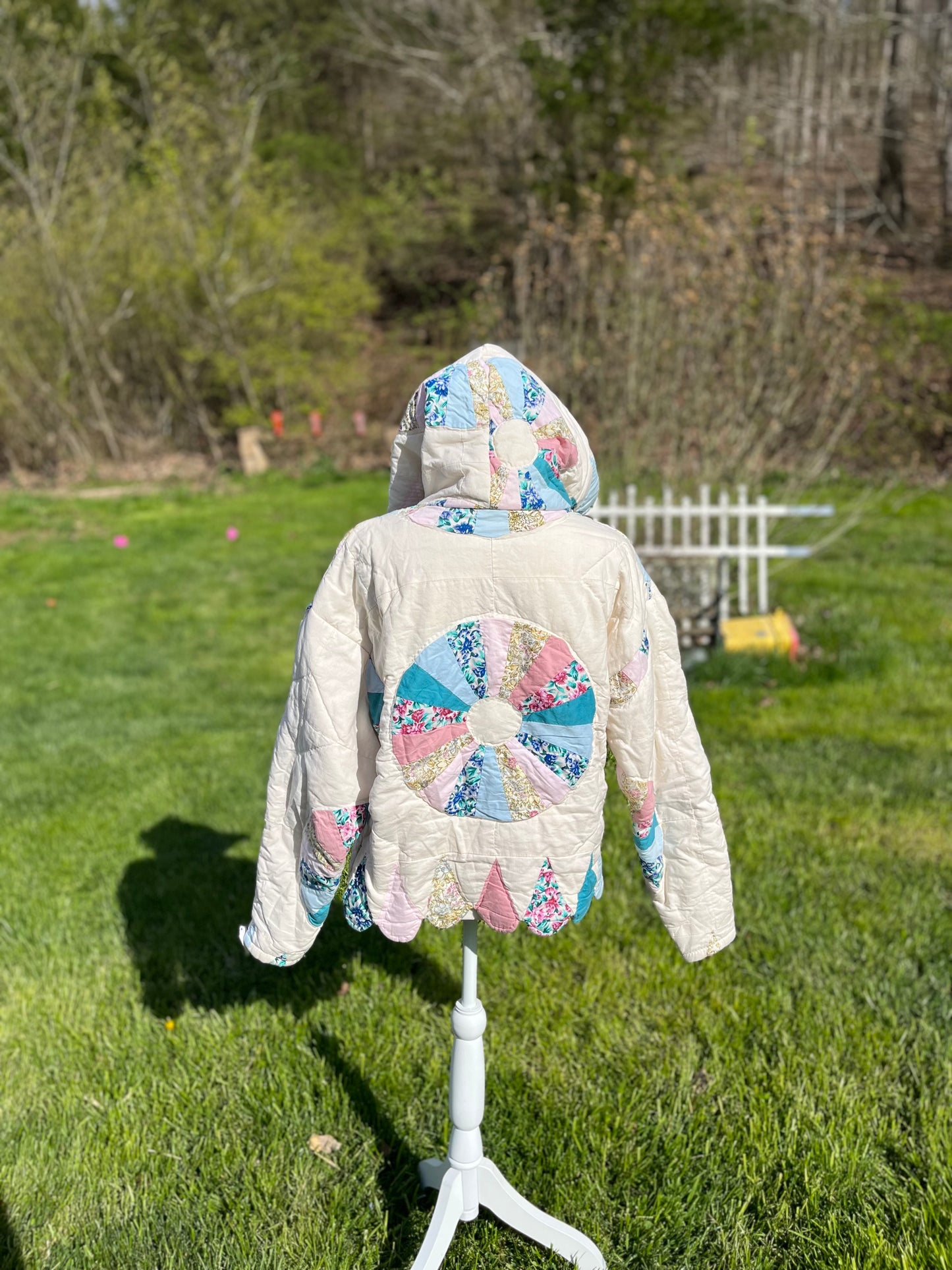 Upcycled Quilt Hoodie