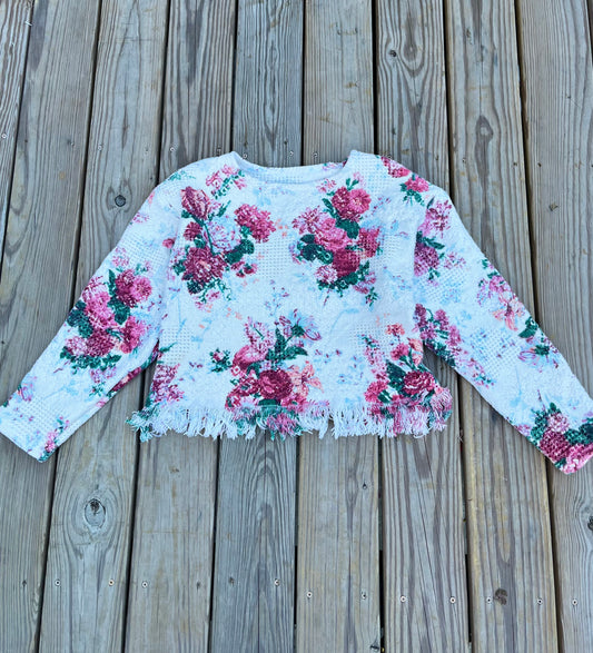 Upcycled Tapestry Crewneck