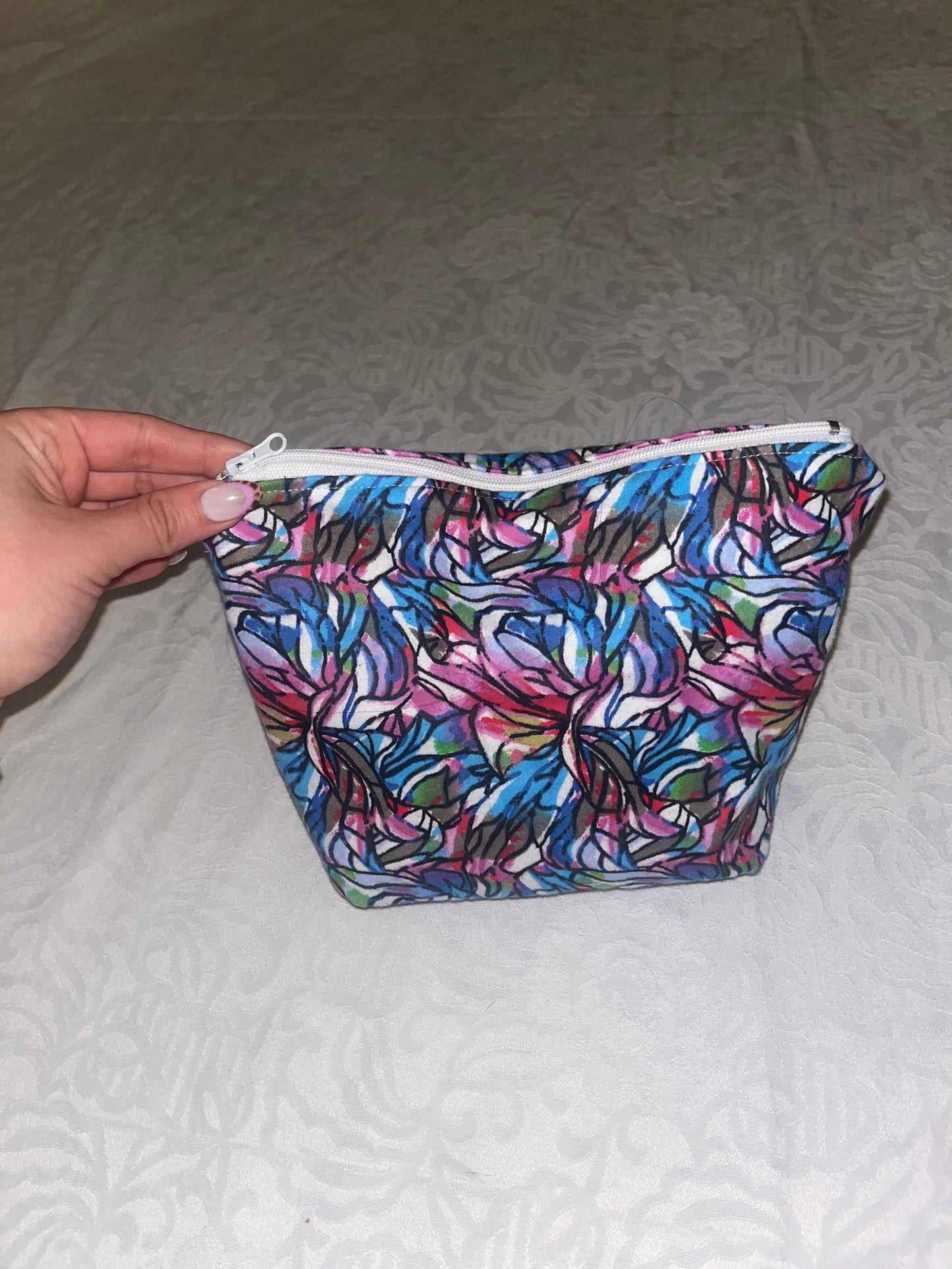 Upcycled Makeup Bag