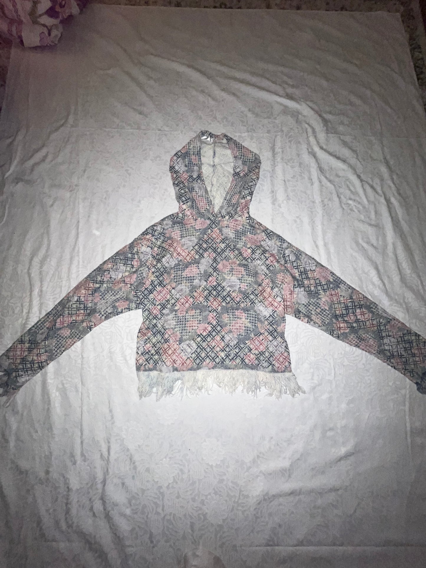 Upcycled Tapestry Hoodie