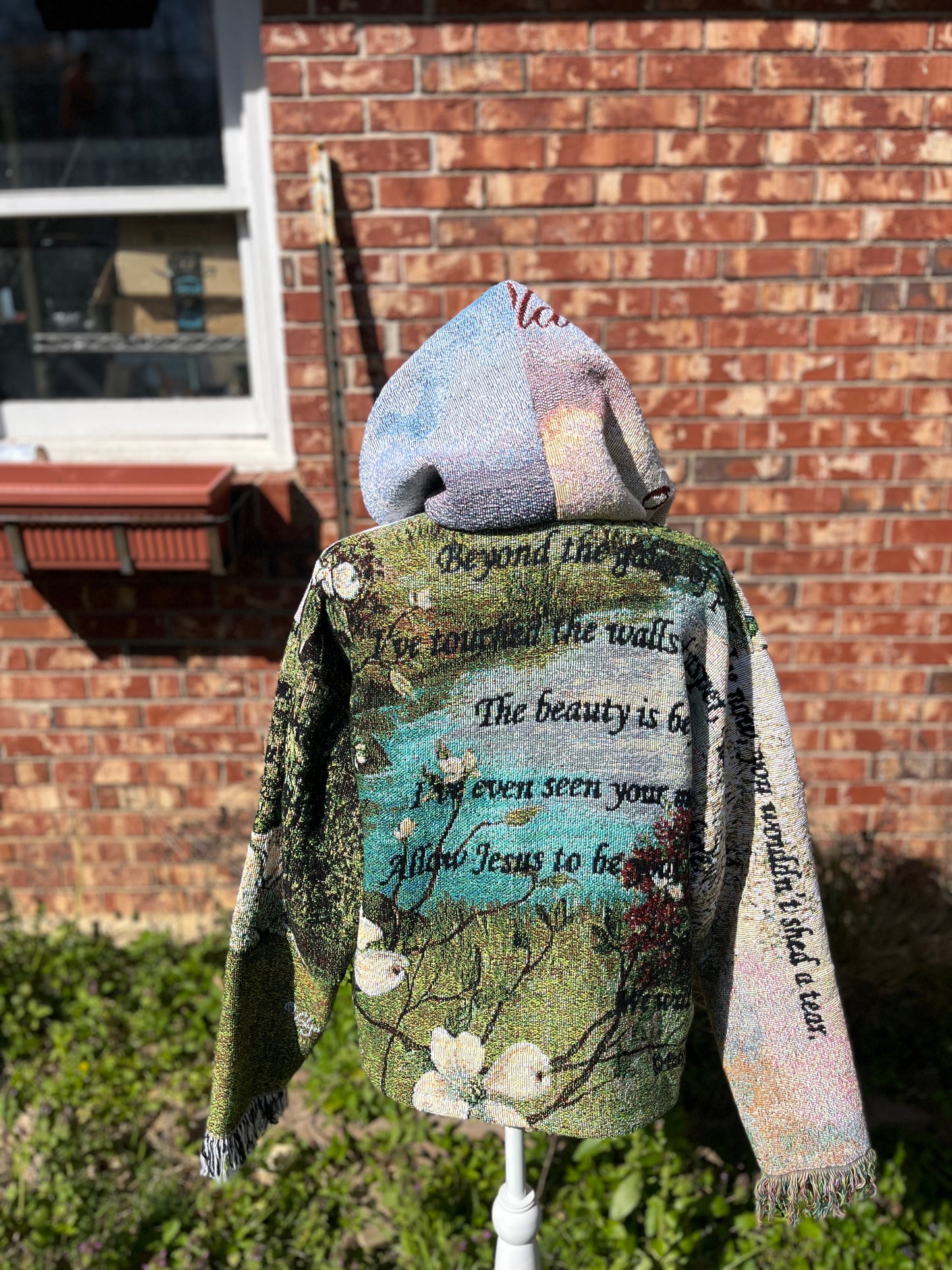 Upcycled Tapestry Hoodie