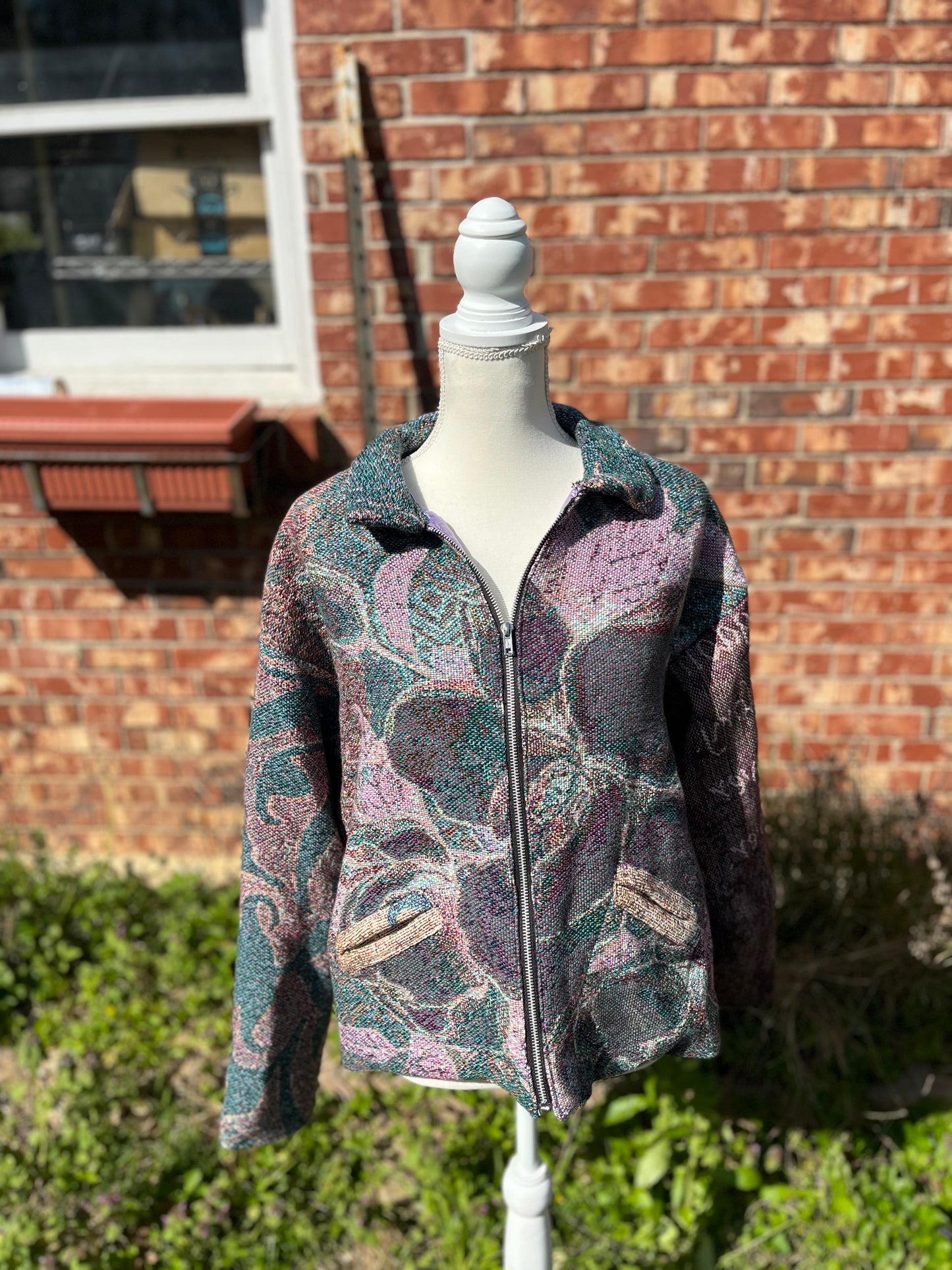 Upcycled Tapestry Hoodie