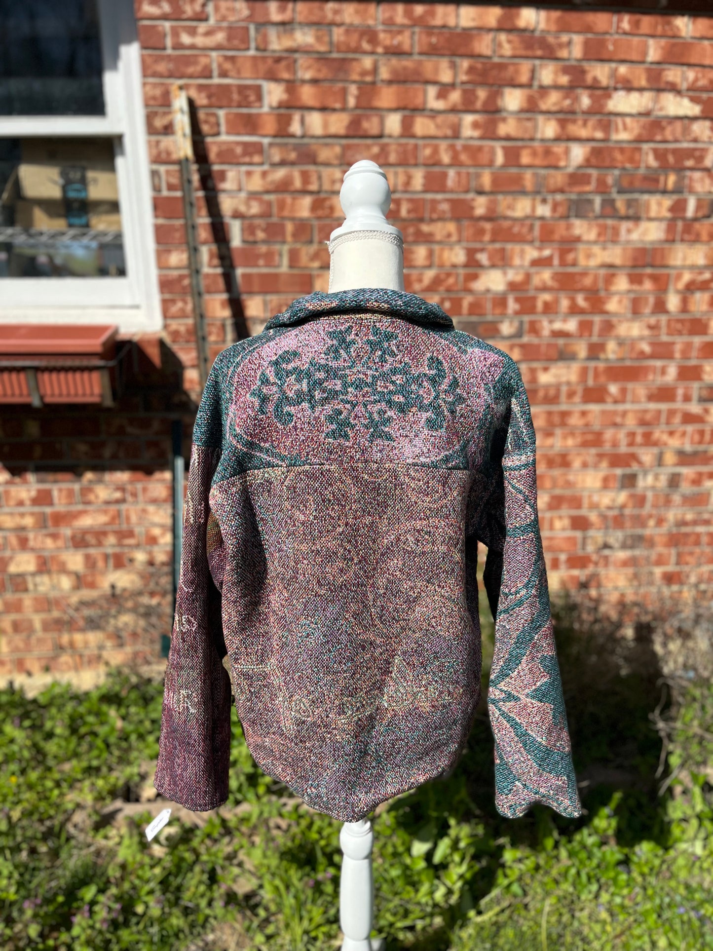 Upcycled Tapestry Hoodie